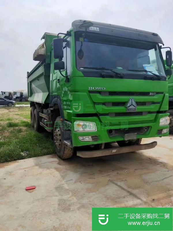 江西出售二手19年380馬力自卸車,12速低階