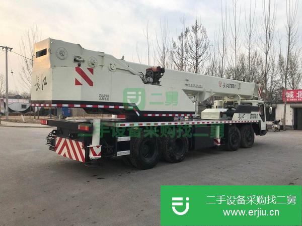 河南出售二手長江吊車50噸五節臂 車況非常好