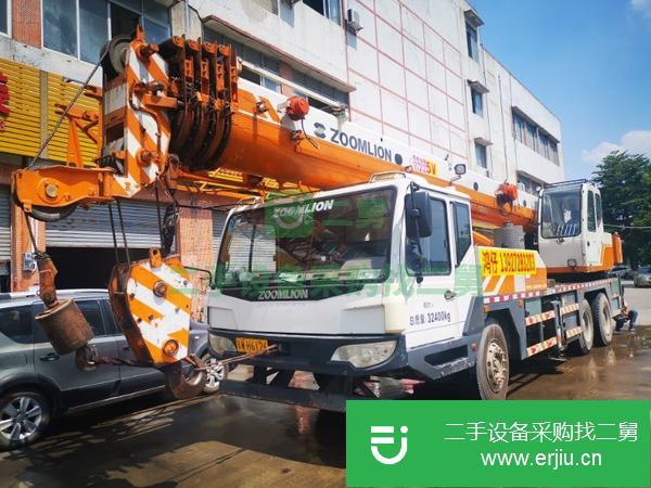 廣東出售二手中聯25V5國四吊車無事故十條鋼絲新胎包過戶
