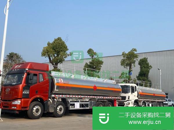 福建出售二手東風天龍前四后八20噸油罐車手續齊全