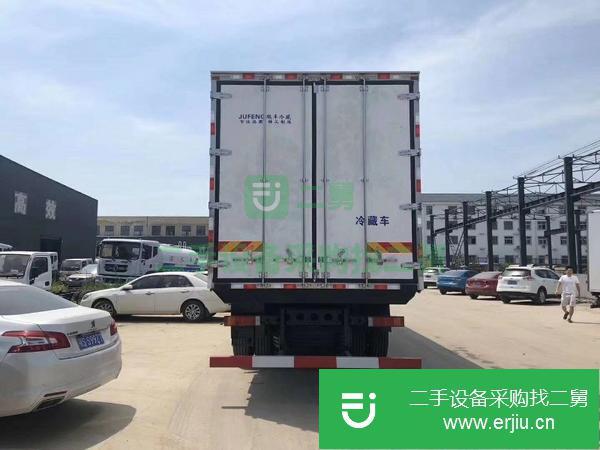 陜西出售二手天龍9.6米450馬力冷藏車