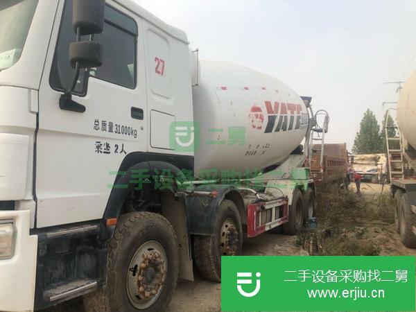 河北出售二手17年豪沃攪拌車，亞特上裝，國五排放，全手續，可分期，全國包提