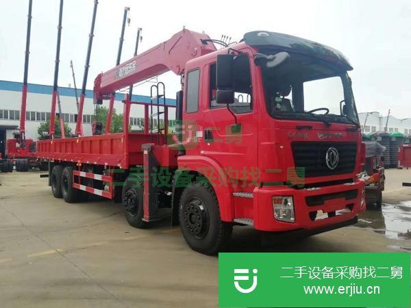湖北出售二手程力12噸5節(jié)直臂290馬力國五隨車吊
