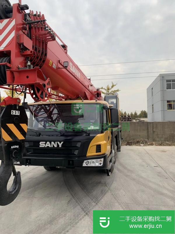 江蘇出售二手三一55噸6節臂吊車