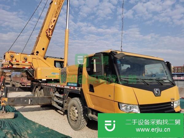 山東出售二手國五25噸吊車，手續齊全，車況杠杠的