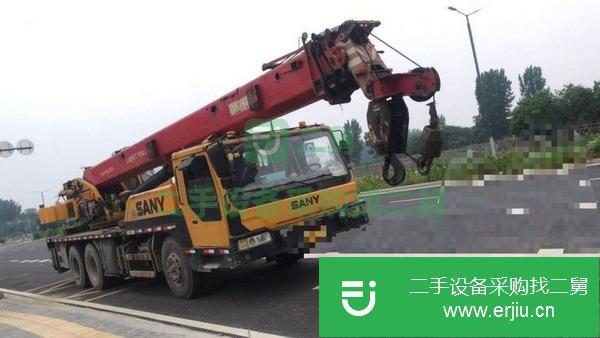 河北出售二手三一20噸吊車車無事故原車油漆
