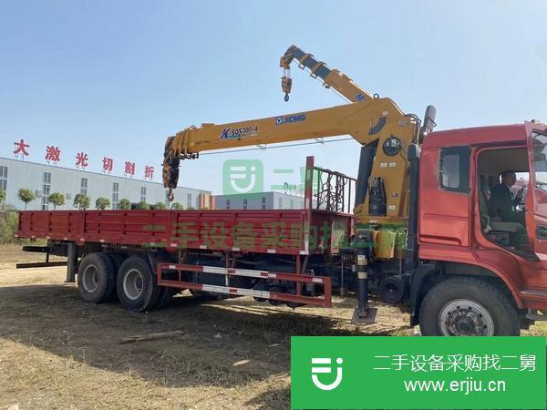浙江出售二手12噸4節臂徐工吊車 玉柴240馬力