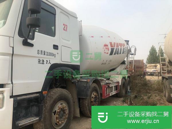河北出售二手17年豪沃攪拌車，亞特上裝，國五排放，全手續，可分期，全國包提