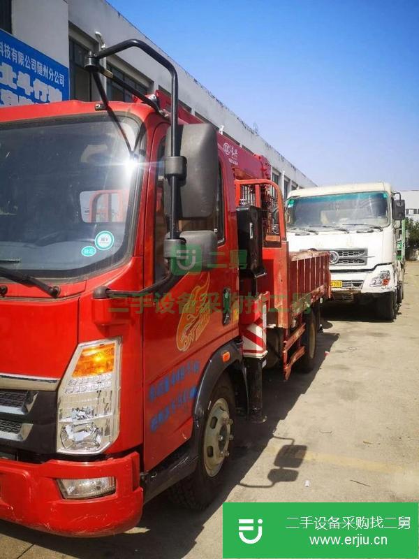 廣東出售二手重汽豪曼藍牌吊車，帶手續