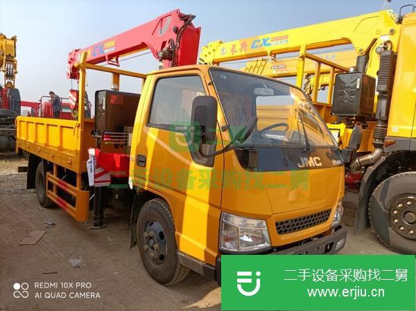 湖北出售二手江鈴單排115馬力吊車