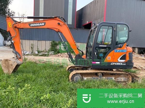 廣東出售二手斗山60履帶挖掘機