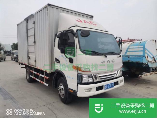 山東出售二手江淮駿鈴廂式貨車