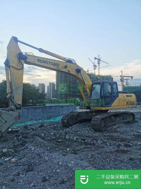 浙江出售二手住友240A5挖掘機