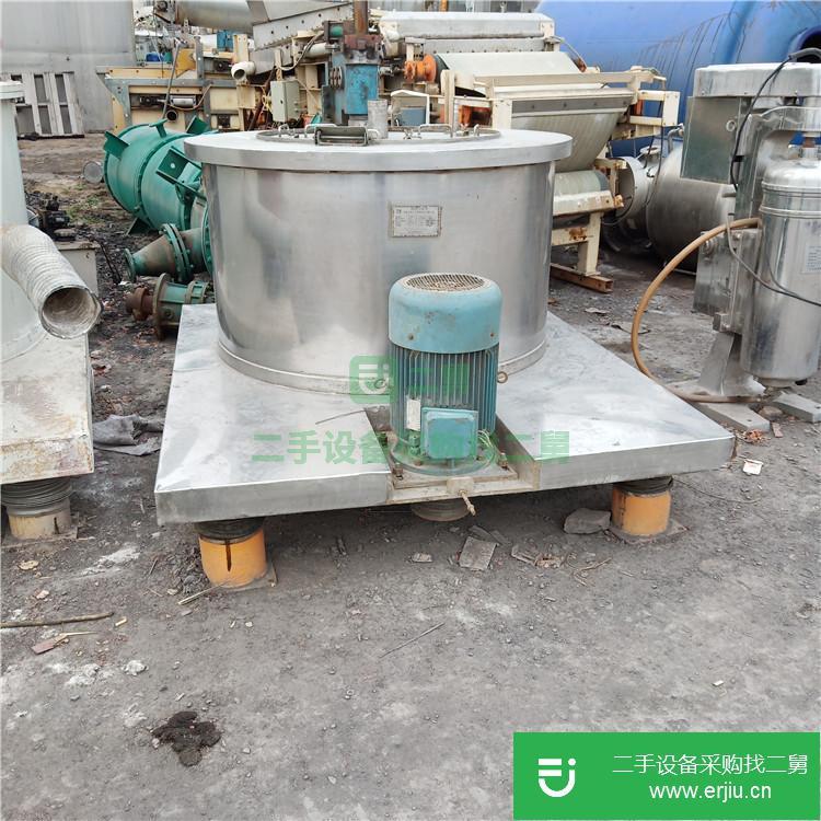 山東出售二手平板式上部卸料離心機(jī)