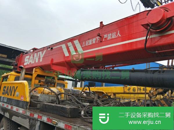 河南出售二手三一50噸吊車車況好