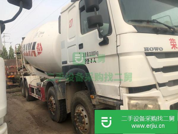 河北出售二手17年豪沃攪拌車，亞特上裝，國五排放，全手續，可分期，全國包提