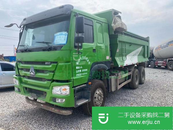 江西出售二手19年380馬力自卸車,12速低階