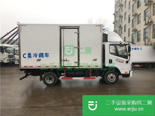 河南出售二手解放虎V4.2米130馬力冷藏車