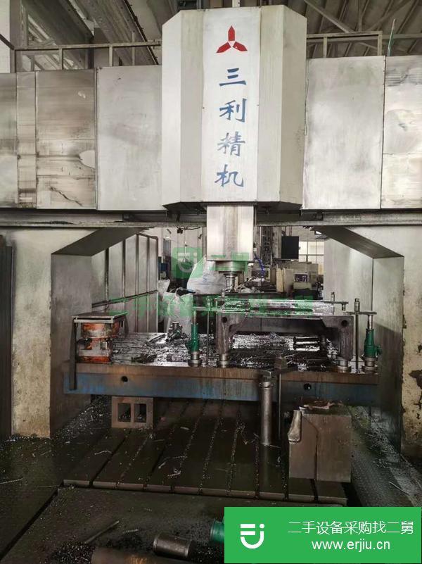 河南出售二手三利2×4米數(shù)控龍門鏜銑床
