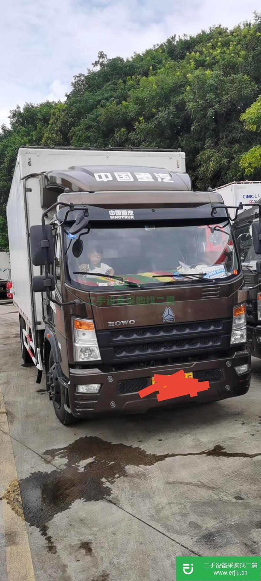 浙江出售二手重汽168馬力貨車