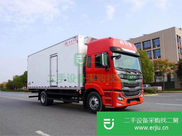 河北出售二手江淮格爾發(fā)6米8冷藏車