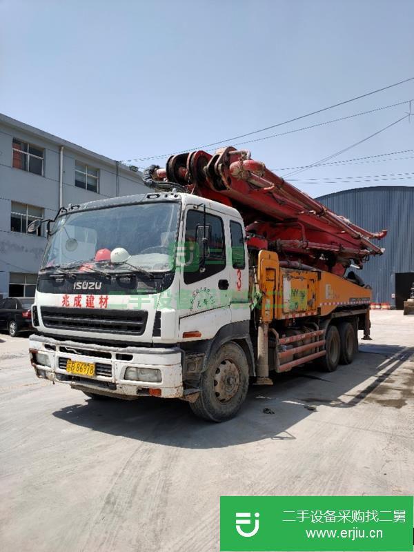 江蘇出售二手三一三橋46米泵車