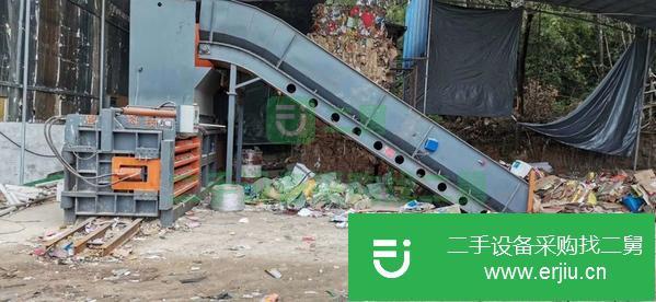 重慶出售160噸帶門廢紙打包機(jī)一臺