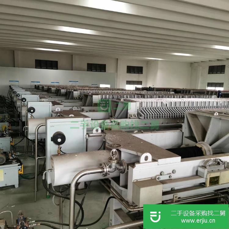 山東出售二手120平方板框式壓濾機
