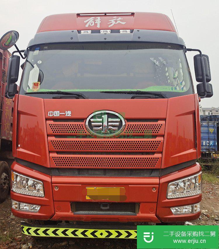 江西出售二手一汽解放500馬力自卸車