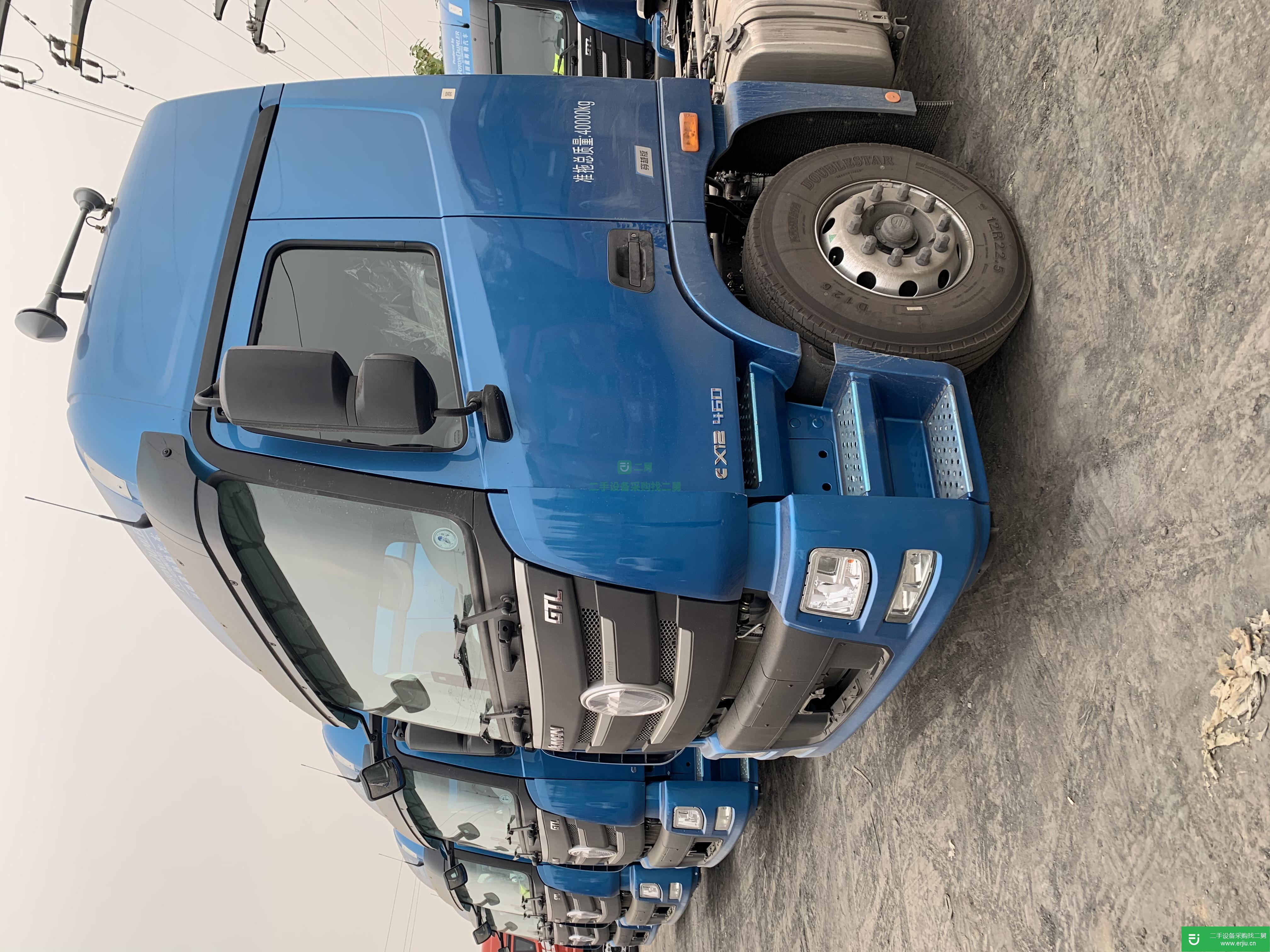 河北出售二手福田歐曼460馬力牽引車