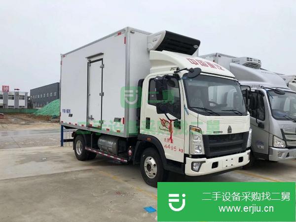湖北出售二手重汽豪沃160馬力國(guó)五冷藏車(chē)