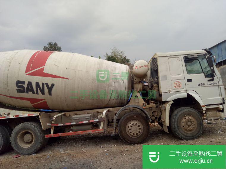 海南出售二手三一18方攪拌車國四