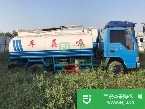 河南出售二手藍牌吸糞車手續齊全