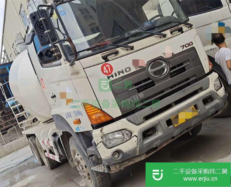 廣西出售二手廣汽日野大10方攪拌車