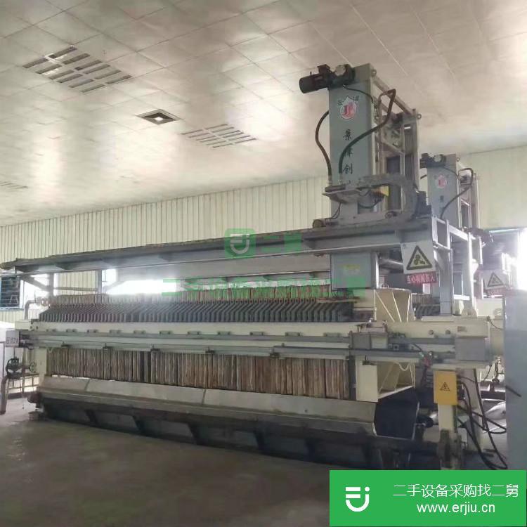 山東出售二手120平方板框式壓濾機
