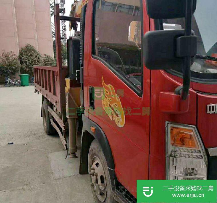 廣東出售二手藍牌5噸吊車 9成新