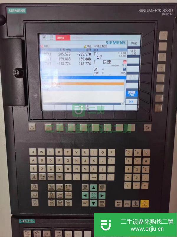 廣東出售二手佳鐵CNC加工中心，西門子828D系統