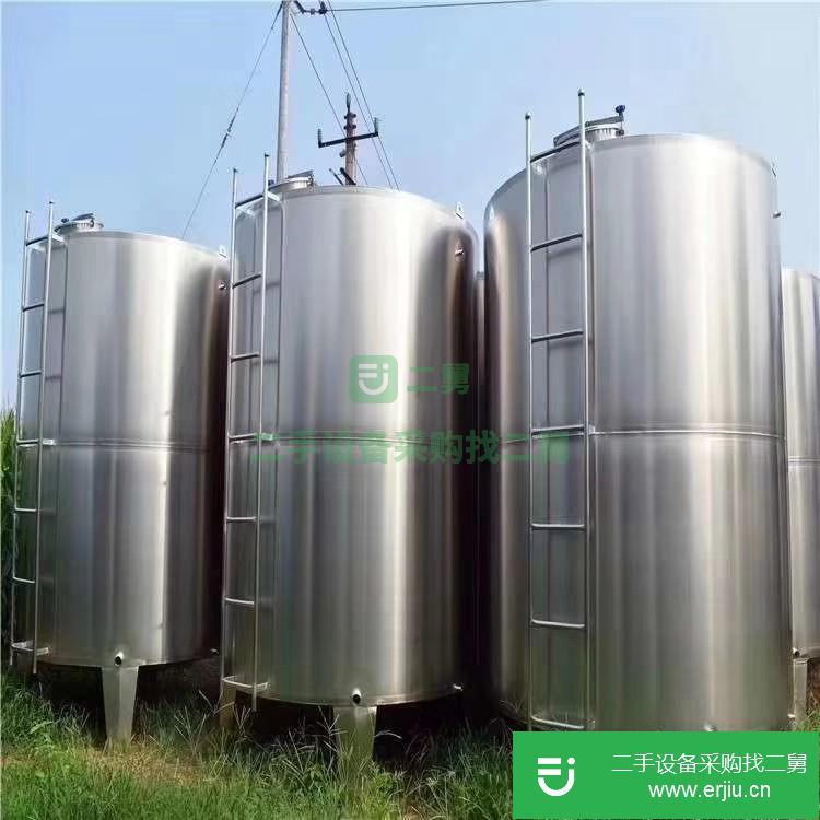山東出售二手不銹鋼儲罐