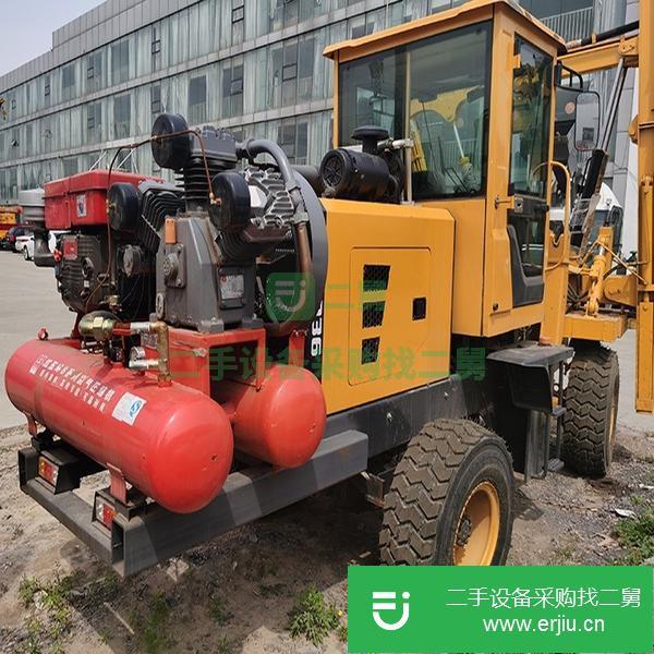 山東出售二手公路護欄打樁機