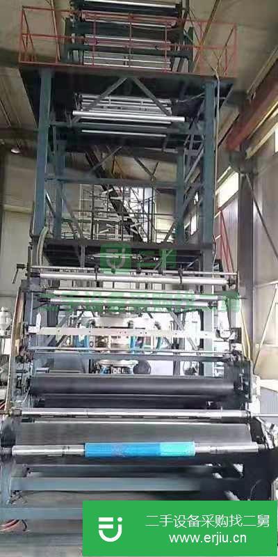 四川出售二手三層共擠吹膜機