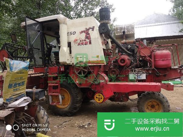 河南出售二手福田小麥收割機