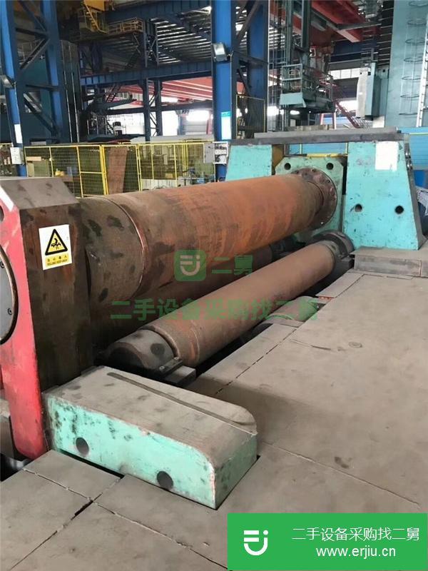 江蘇出售二手50x2.5米超力四棍液壓卷板機