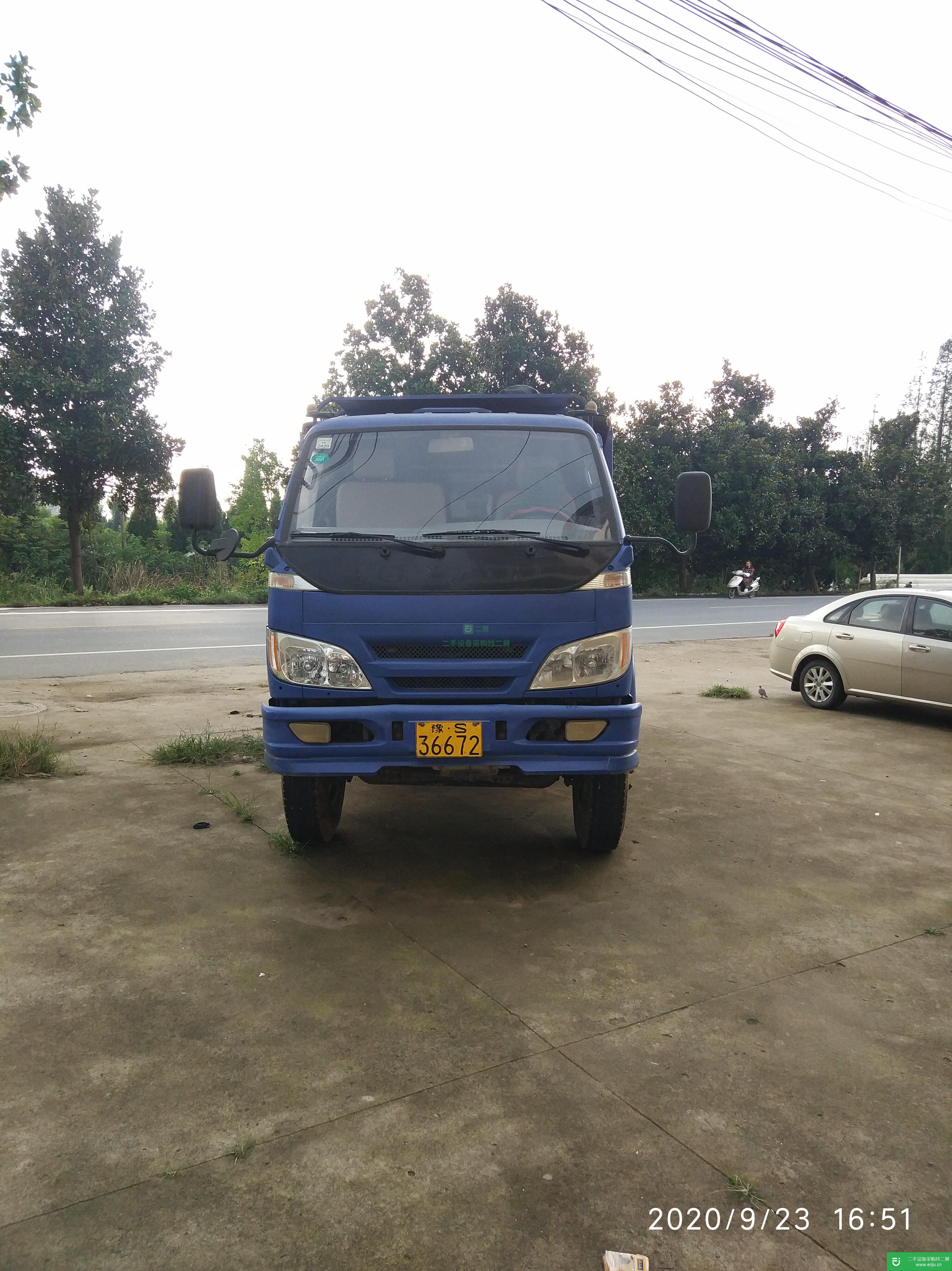 河南出售二手福田時代130馬力自卸車