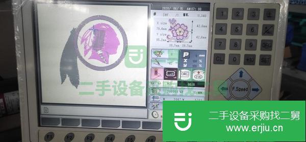 浙江出售二手韓國機920+330高速繡花機