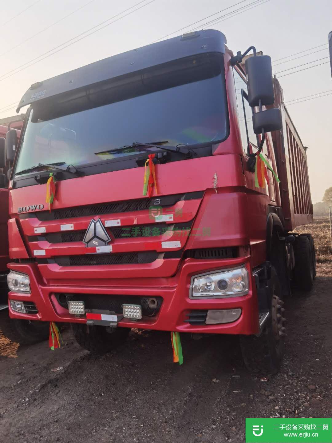 山西出售二手豪沃后八輪自卸車
