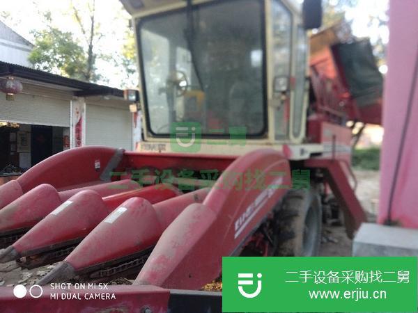 河南出售二手博遠玉米收割機