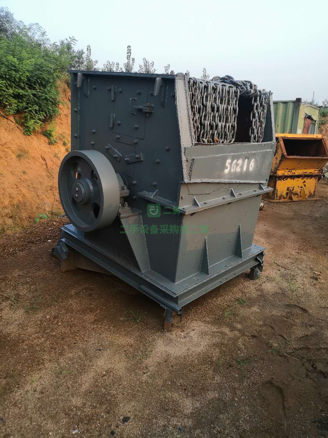 出售一臺二手1012制砂破碎機，9成新