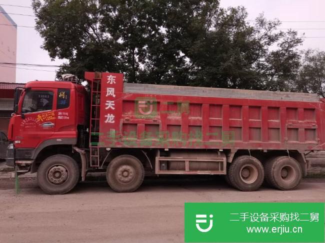 甘肅出售二手東風天龍前四后八自卸車
