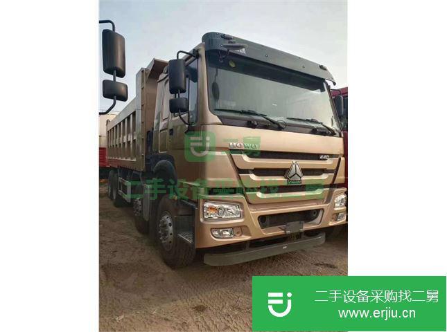 山東出售二手豪沃前四后八自卸車