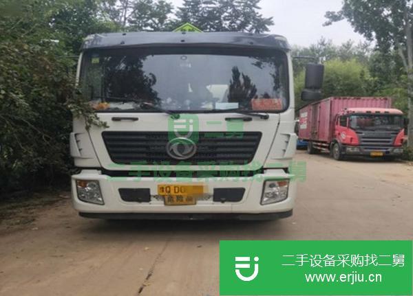 安徽出售二手東風小三軸油罐車12噸